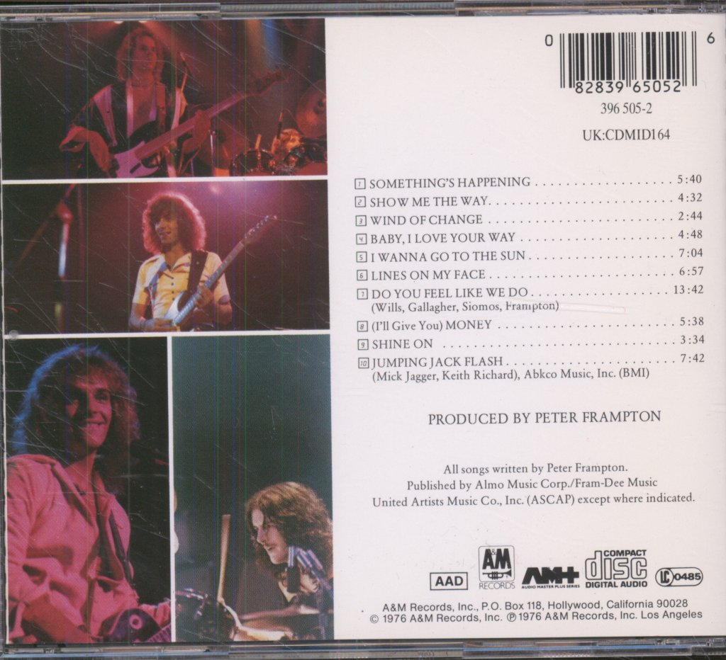 Peter Frampton - Frampton Comes Alive! - Cd