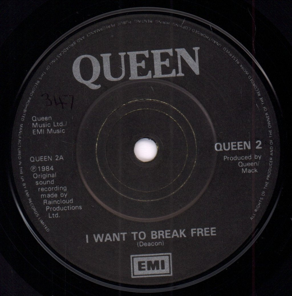 Queen - I Want To Break Free - 7 Inch