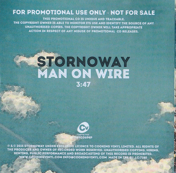 Stornoway - Man On Wire - Cdr