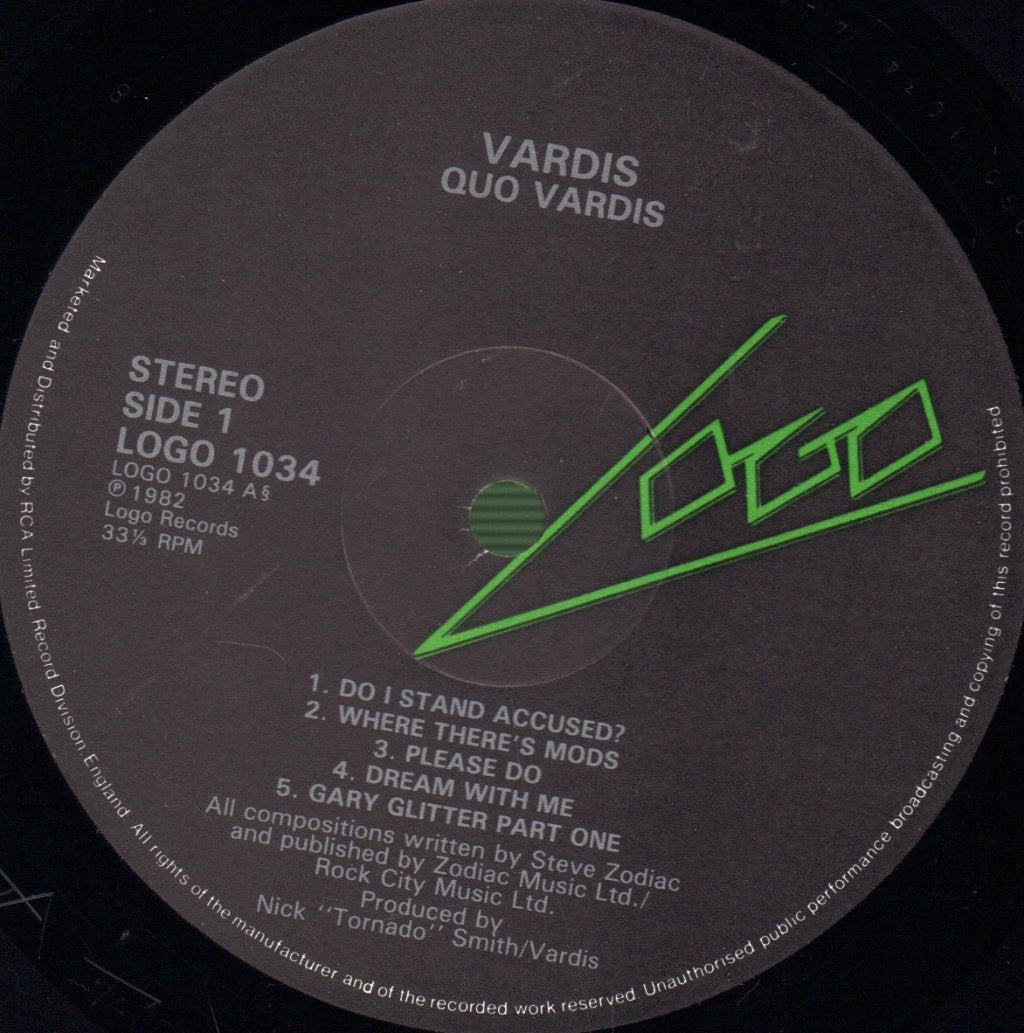 Vardis - Quo Vardis - Lp