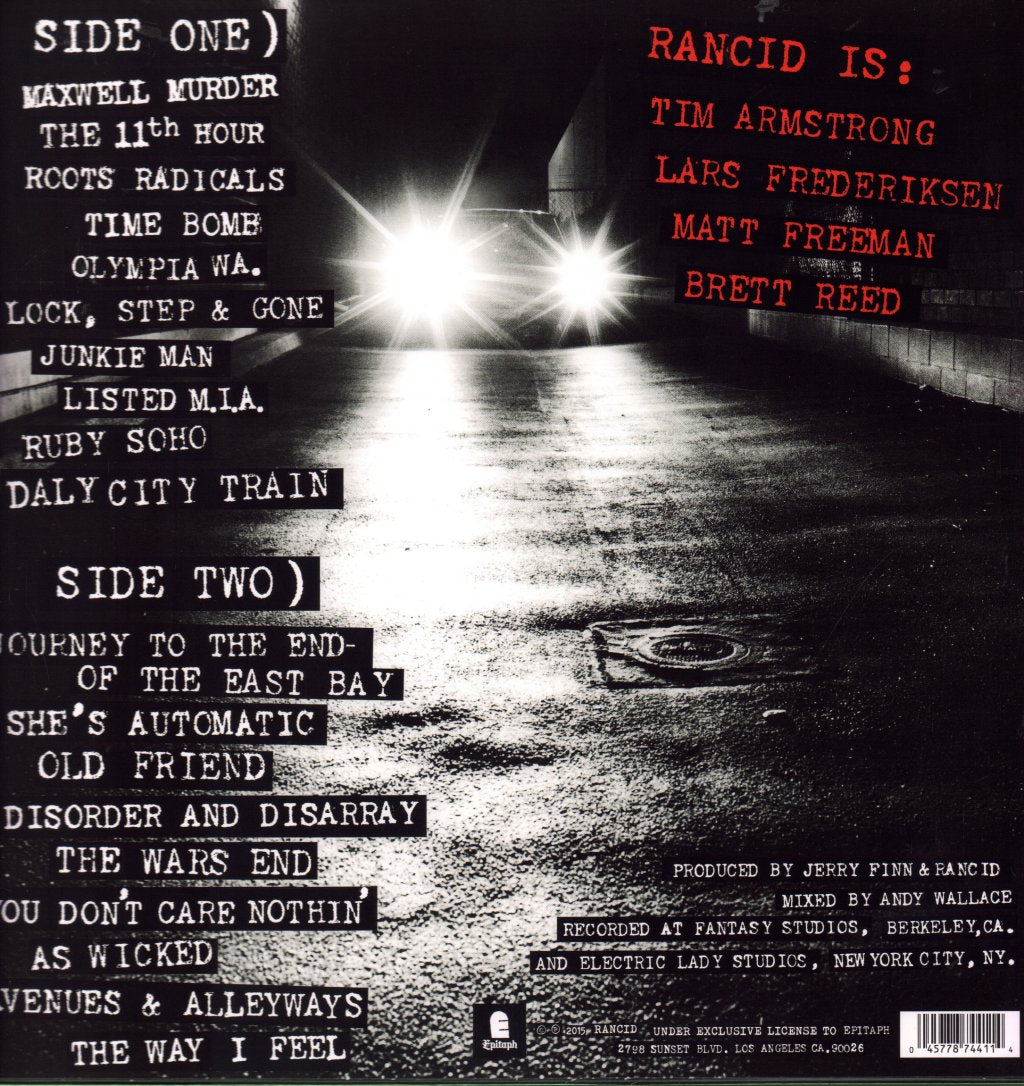 Rancid - And Out Come The Wolves - Lp