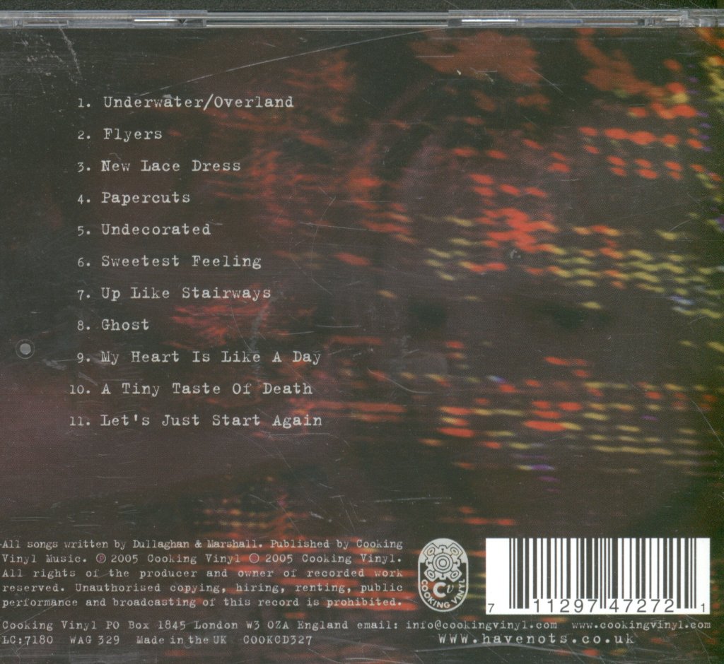 Havenots - Never Say Goodnight - Cd