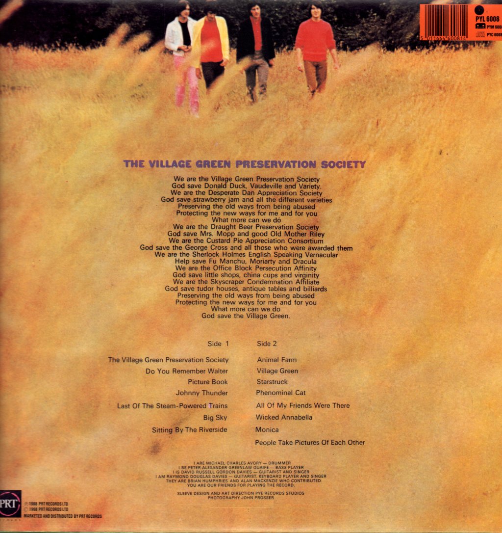 Kinks - Kinks Are The Village Green Preservation Society - Lp