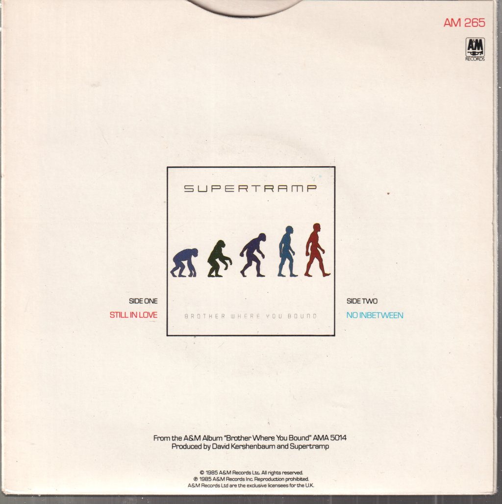 Supertramp - Still In Love - 7 Inch