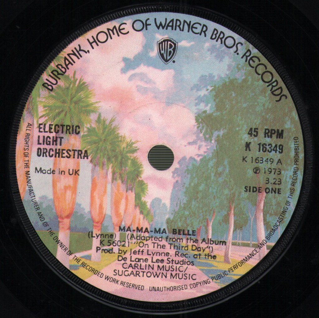 Electric Light Orchestra - Ma-Ma-Ma Belle - 7 Inch