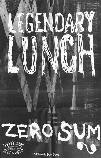 Legendary Lunch / Kings Of Feedback - Zero Sum / I Don't Give A "Bleep"! (Censored Mix) - 7 Inch