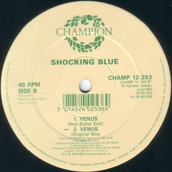 Shocking Blue - Venus - 12 Inch