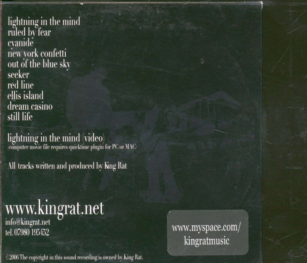 King Rat - Lightning In The Mind - Cd