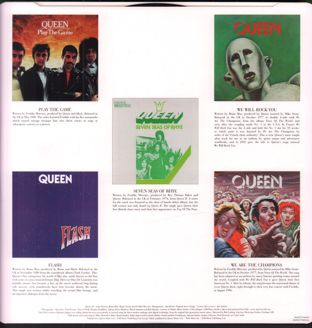 Queen - Greatest Hits - Double Lp
