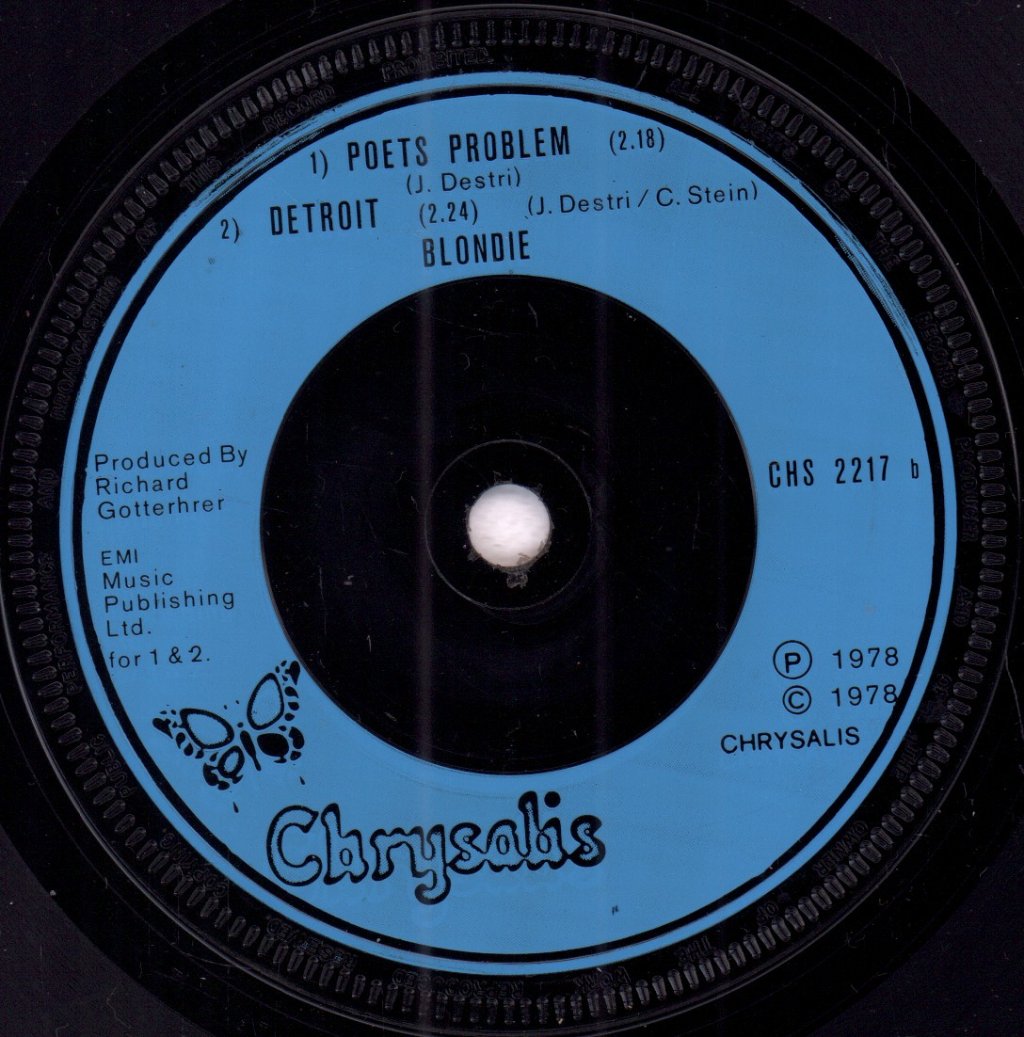 Blondie - Presence Dear - 7 Inch