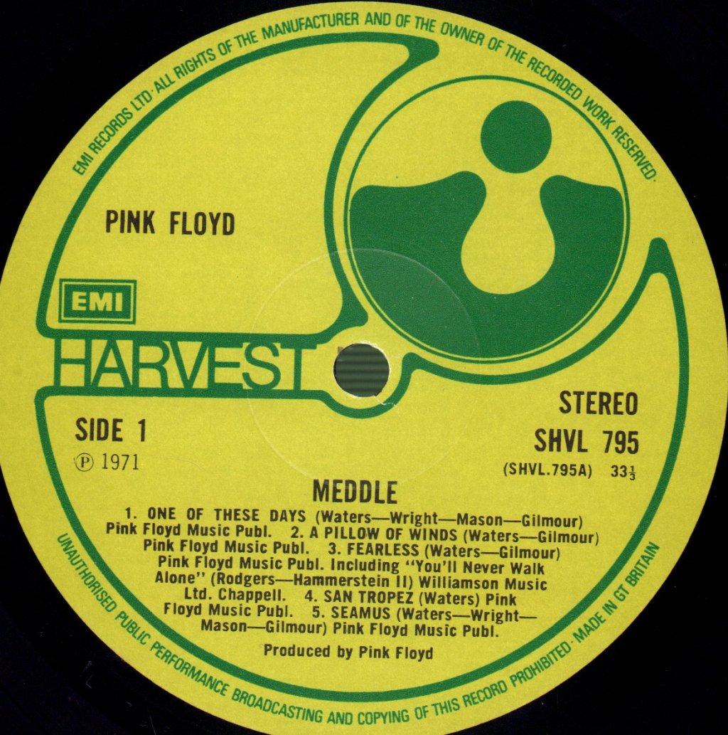 Pink Floyd - Meddle - Lp