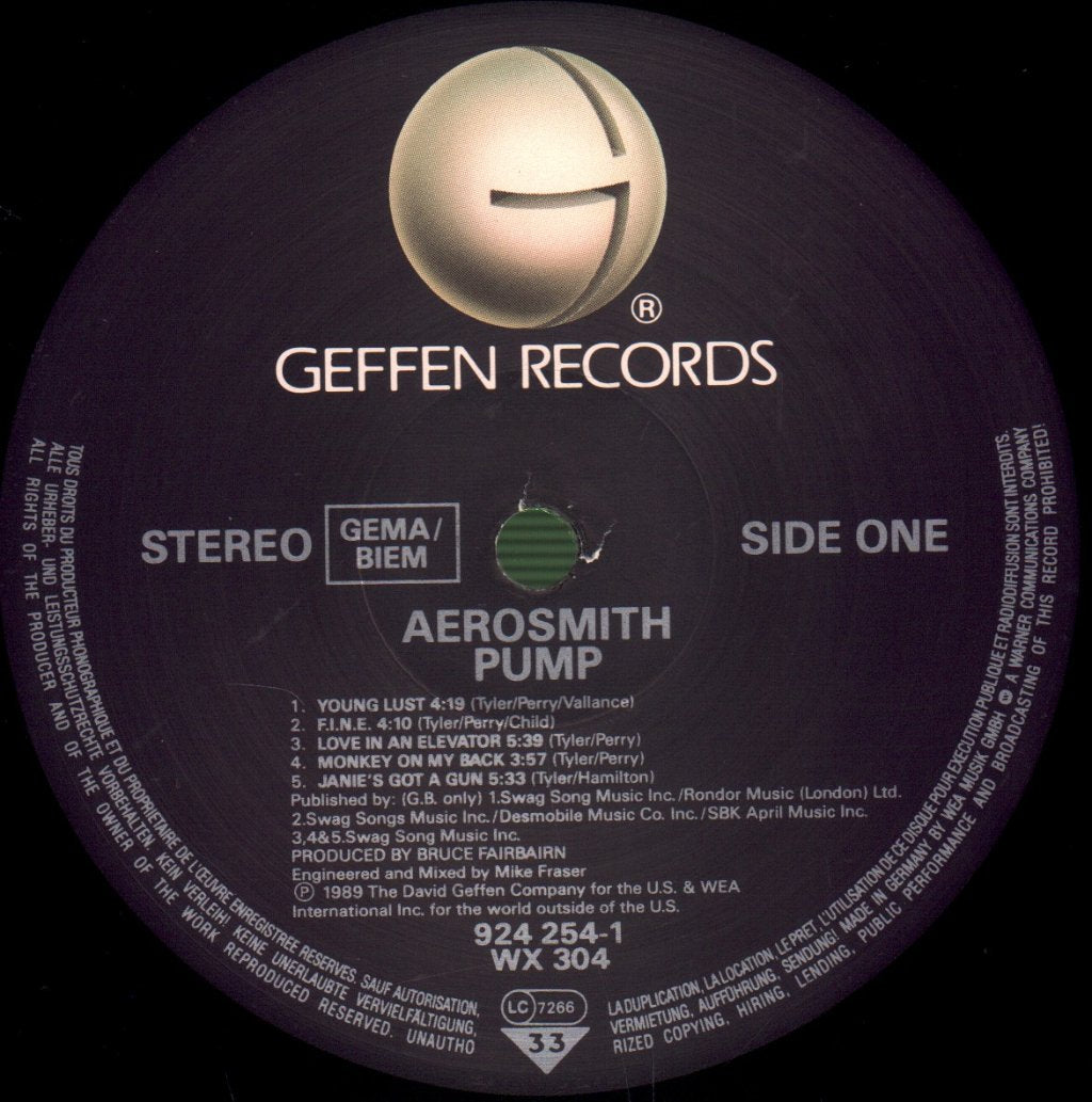 Aerosmith - Pump - Lp