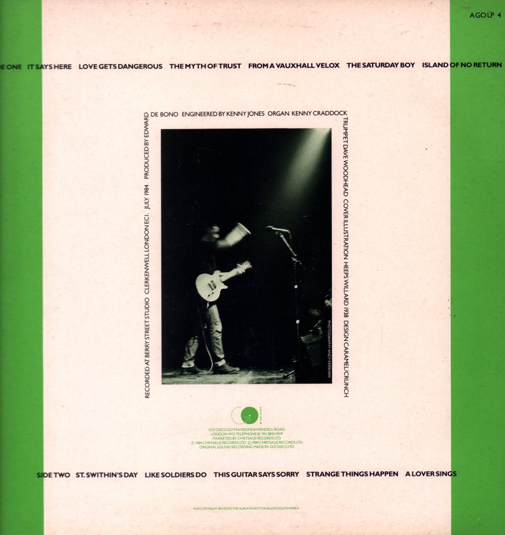 Billy Bragg - Brewing Up With - Lp