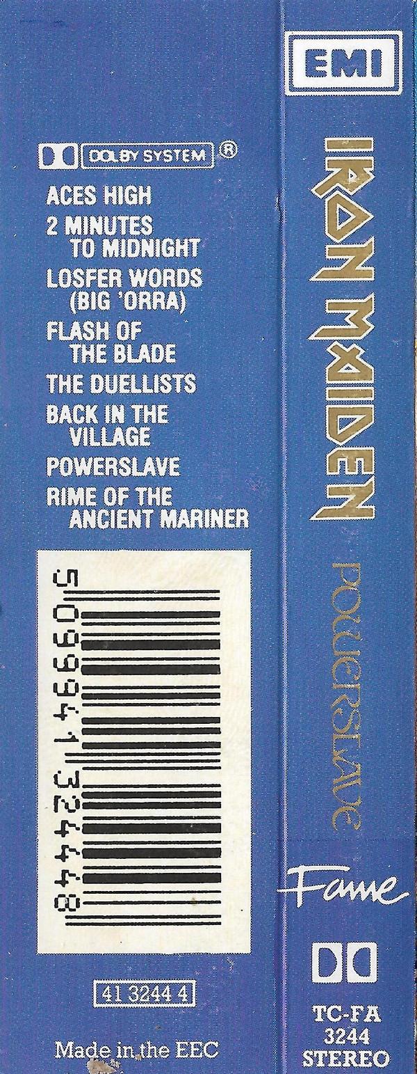 Iron Maiden - Powerslave - Cassette