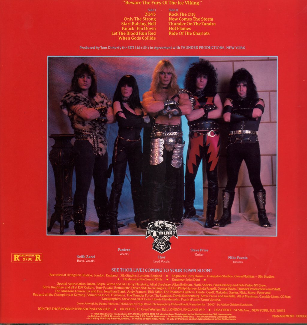 Thor - Only The Strong - Lp