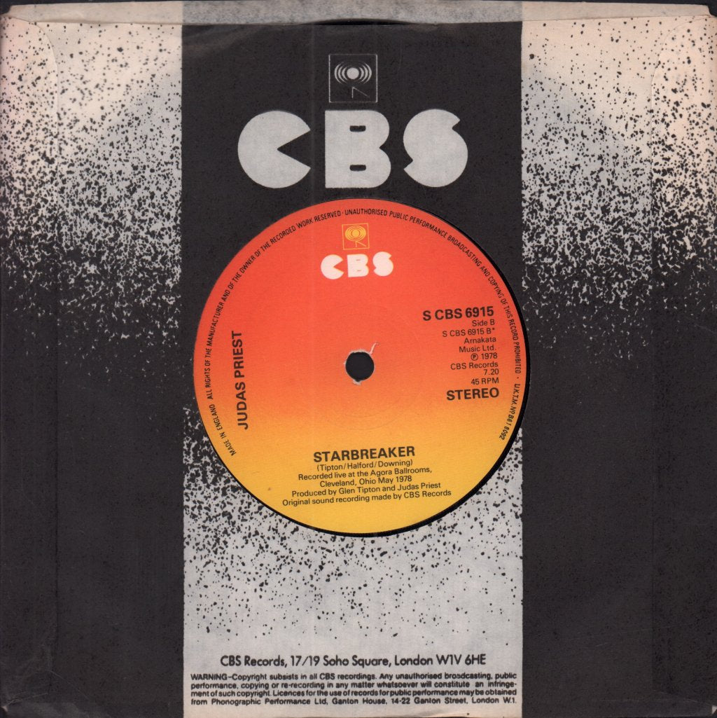 Judas Priest - Take On The World - 7 Inch