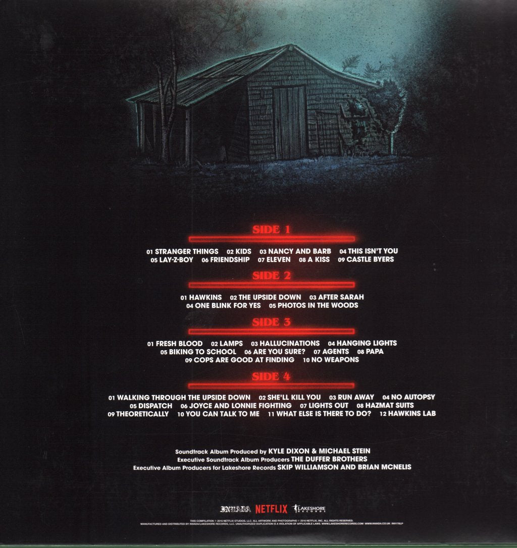 Kyle Dixon And Michael Stein - Stranger Things - Volume One - Lp