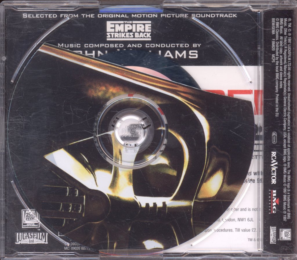 John Williams - Imperial March (Darth Vader's Theme) / Betrayal At Bespin - Cd