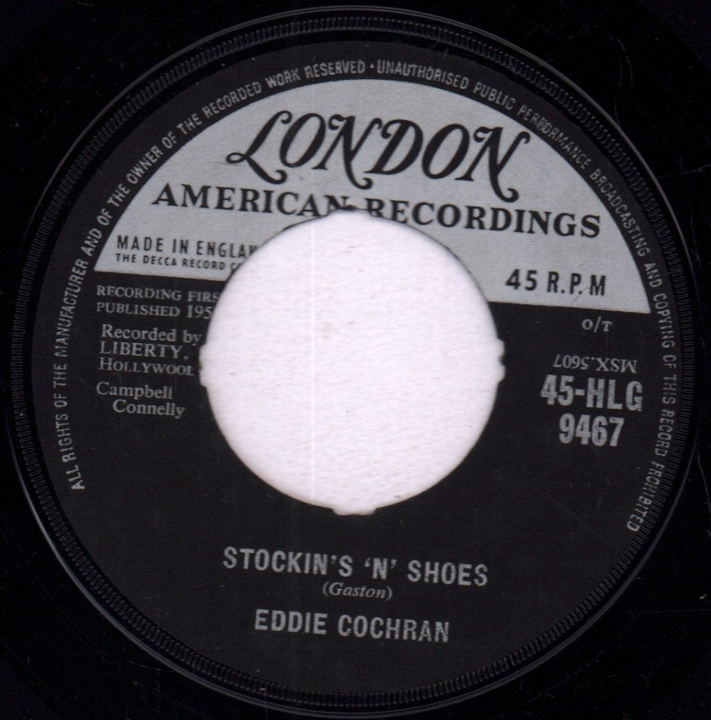 Eddie Cochran - Undying Love - 7 Inch