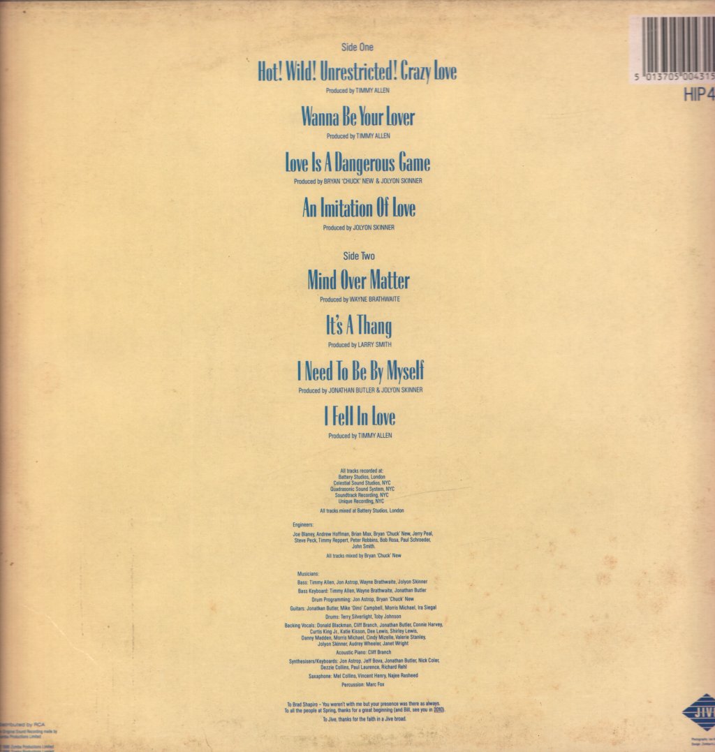 Millie Jackson - An Imitation Of Love - Lp