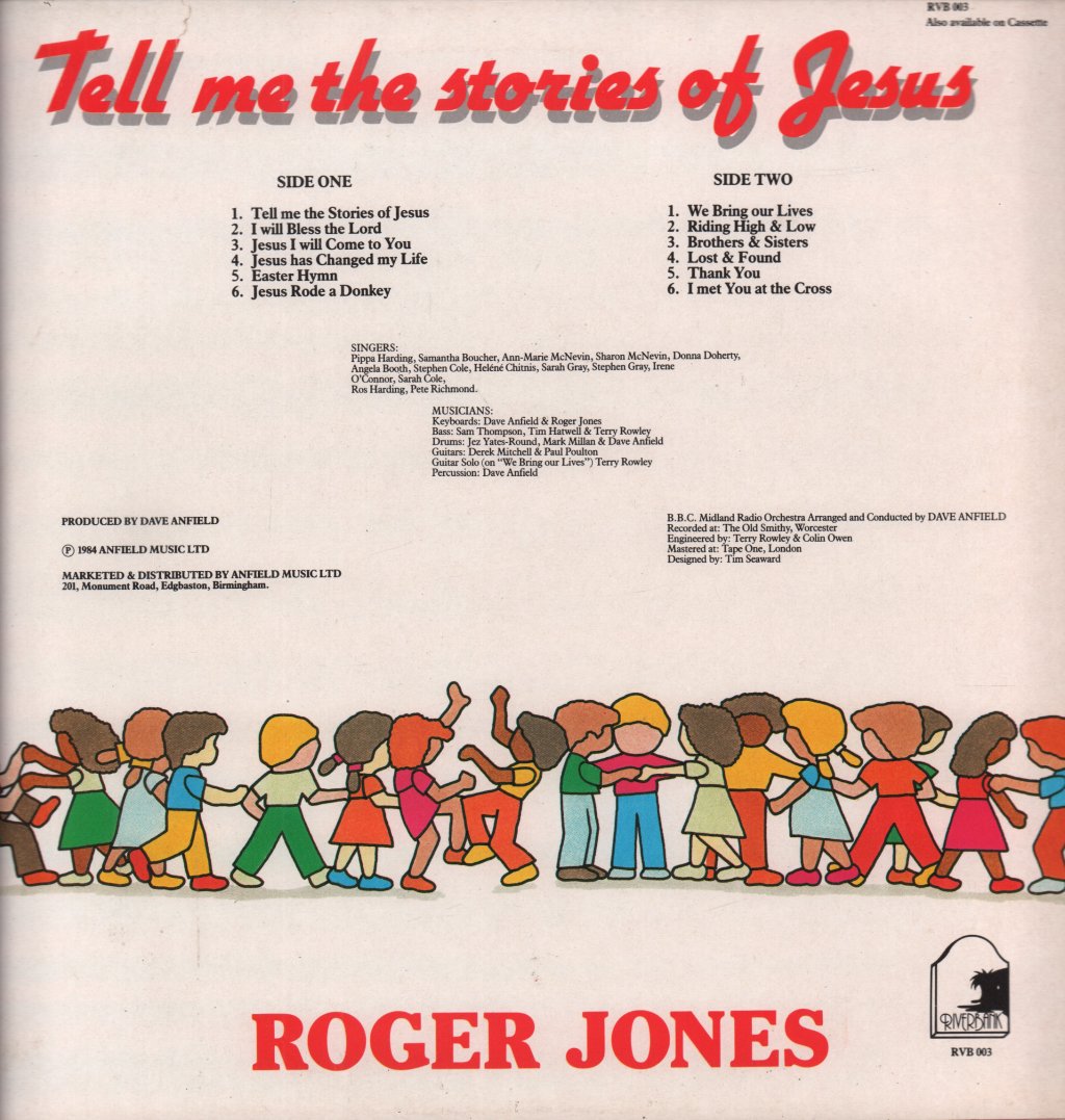 Roger Jones - Tell Me The Stories Of Jesus - Lp