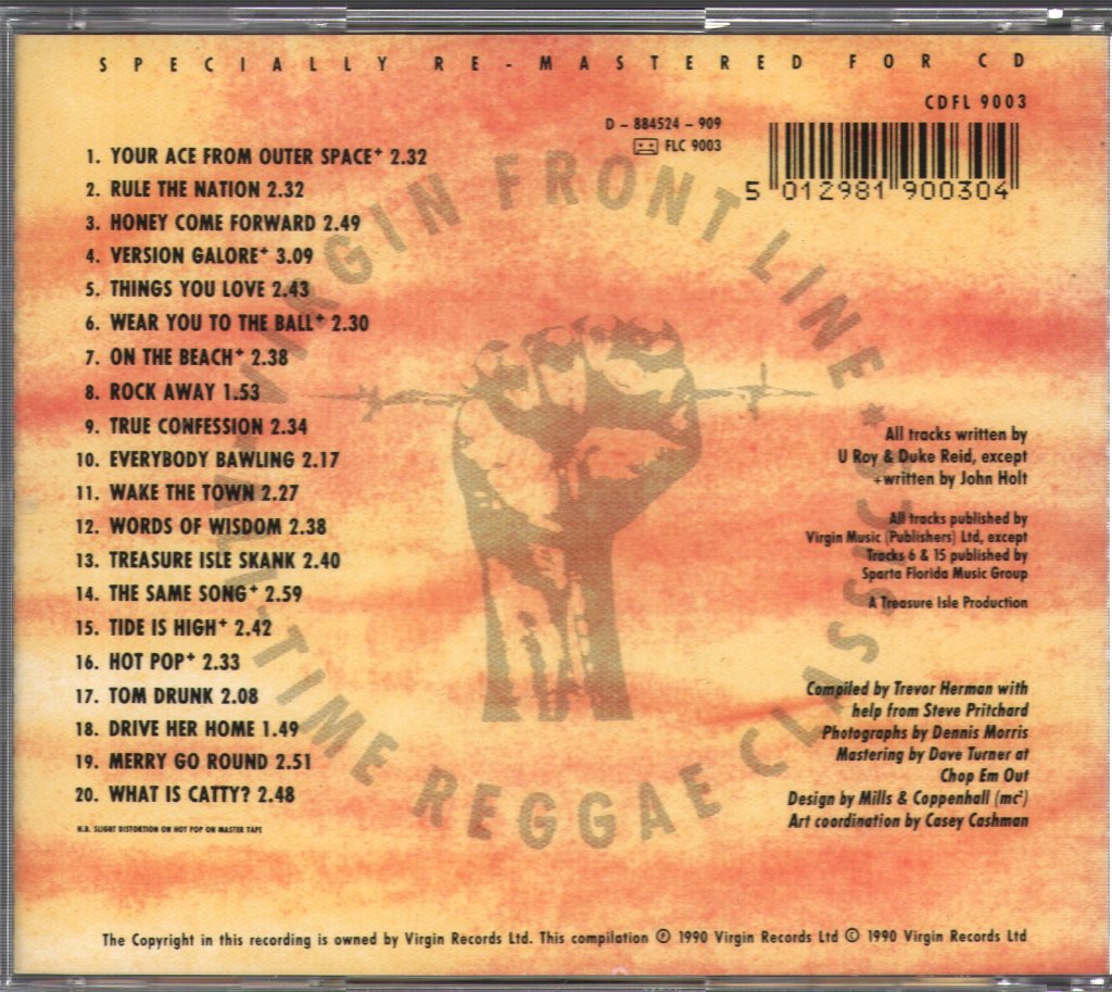 U-Roy - Version Of Wisdom - Cd