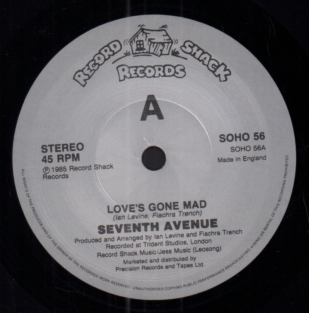 Seventh Avenue (80'S Group) - Love's Gone Mad - 7 Inch