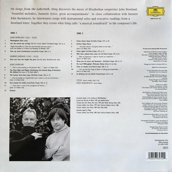 Sting - Songs From The Labyrinth - Lp