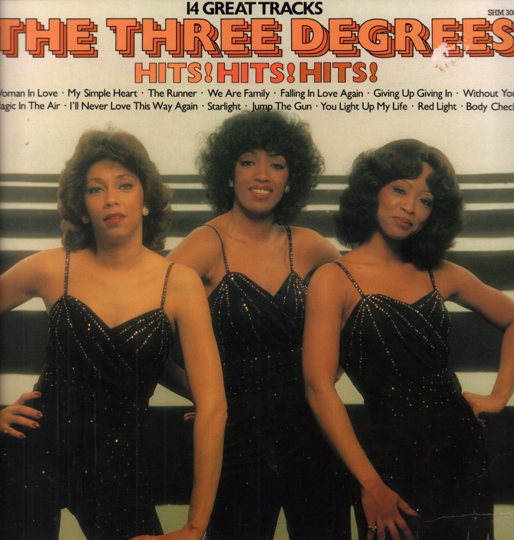 Three Degrees - Hits Hits Hits - Lp