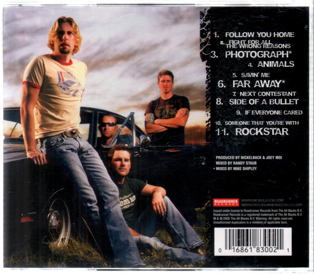 Nickelback - All The Right Reasons - Cd