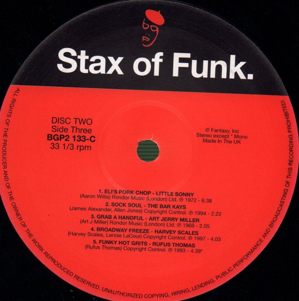 Various Artists - Stax Of Funk. The Funky Truth - Double Lp