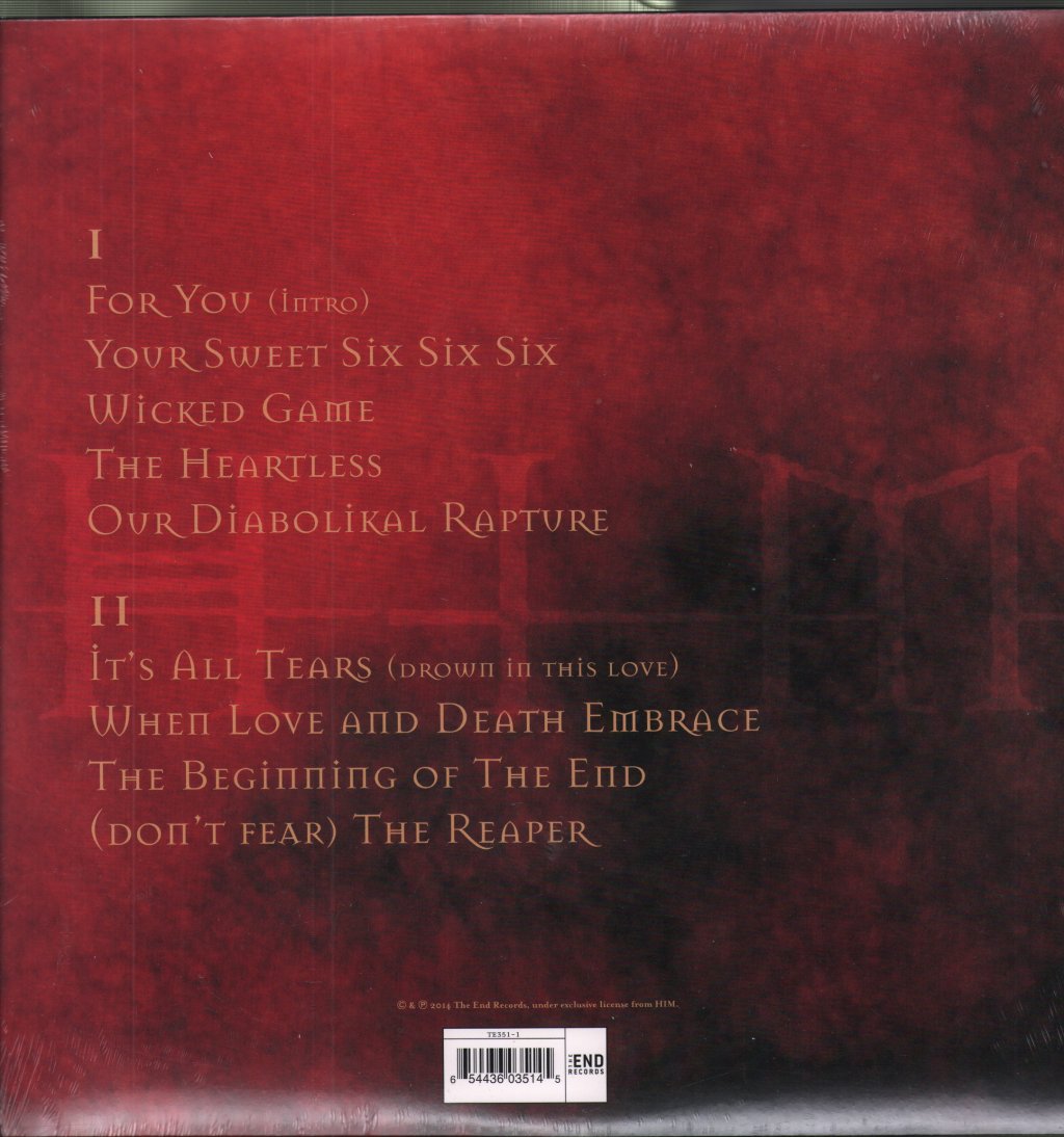 Him - Greatest Lovesongs Vol. 666 - Lp