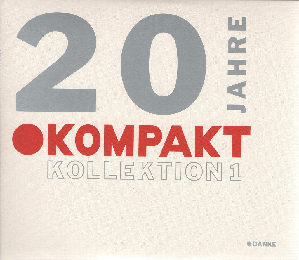 Various Artists - 20 Jahre Kompakt / Kollektion 1 - Double Cd