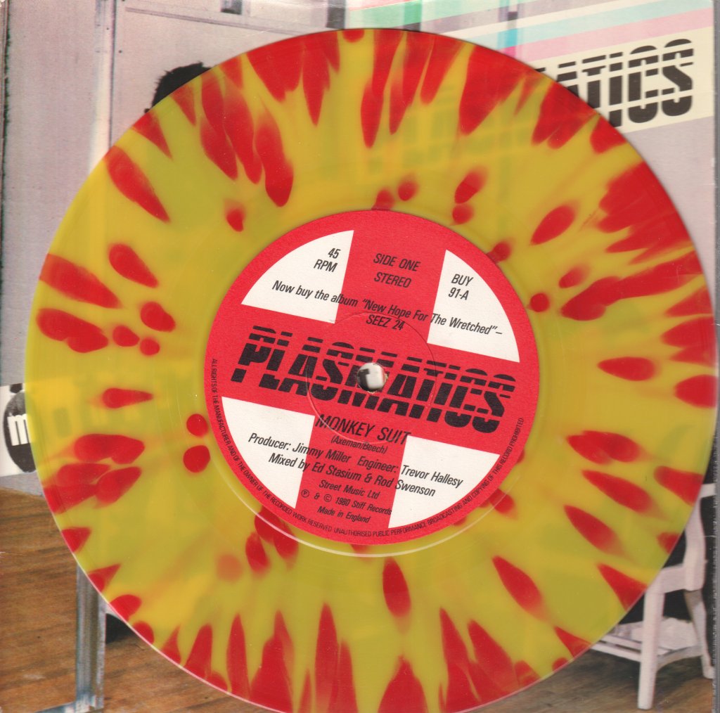 Plasmatics - Monkey Suit - 7 Inch