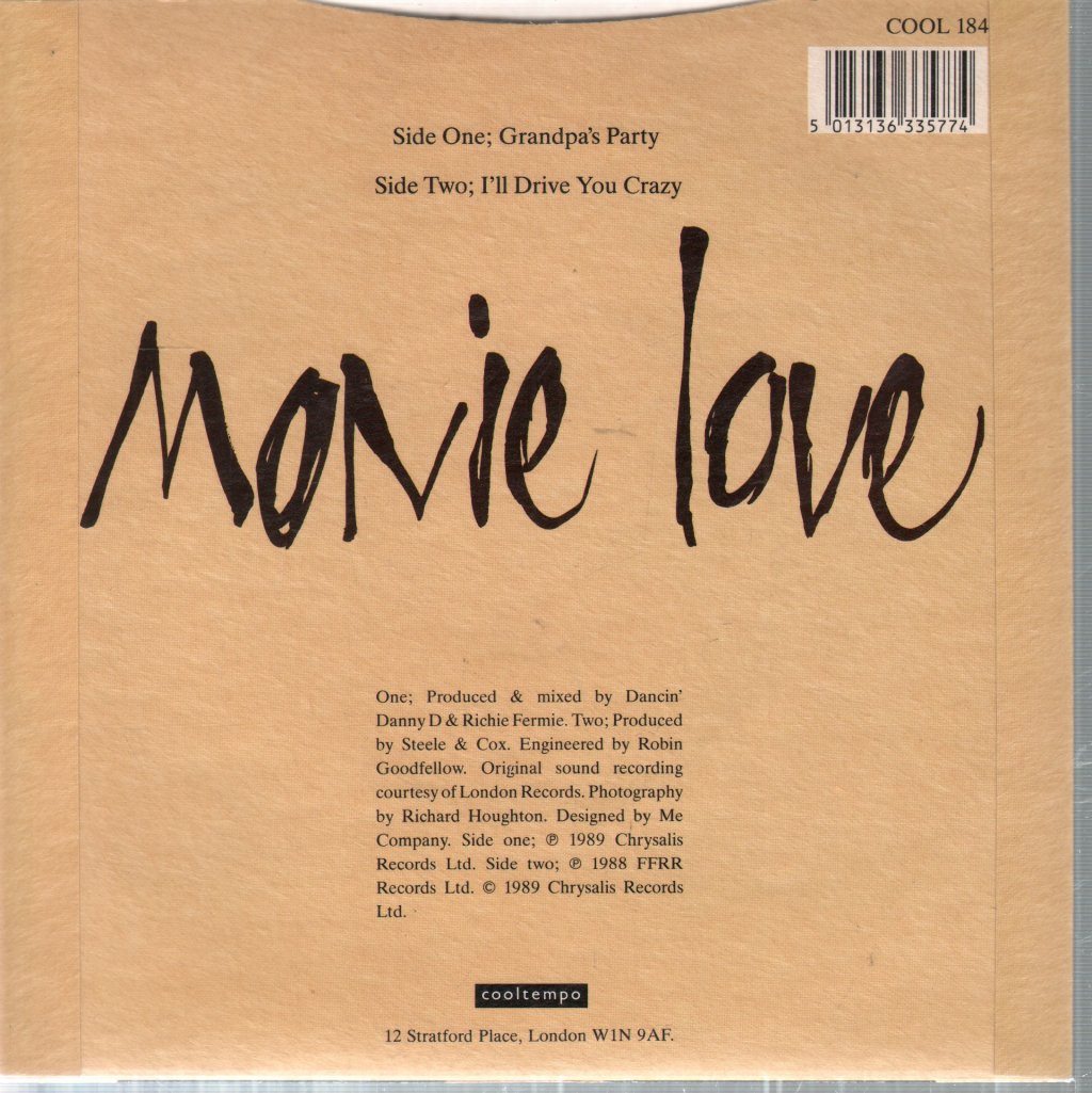 Monie Love - Grandpa's Party - 7 Inch