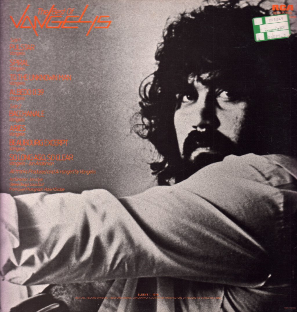 Vangelis - Best Of Vangelis - Lp