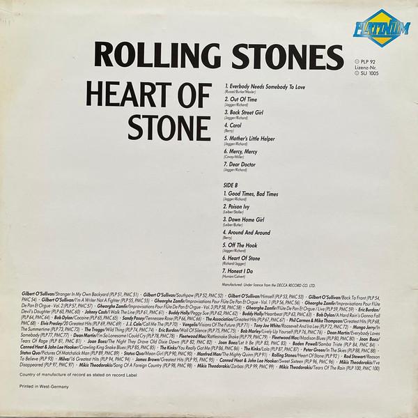 Rolling Stones - Heart Of Stone - Lp
