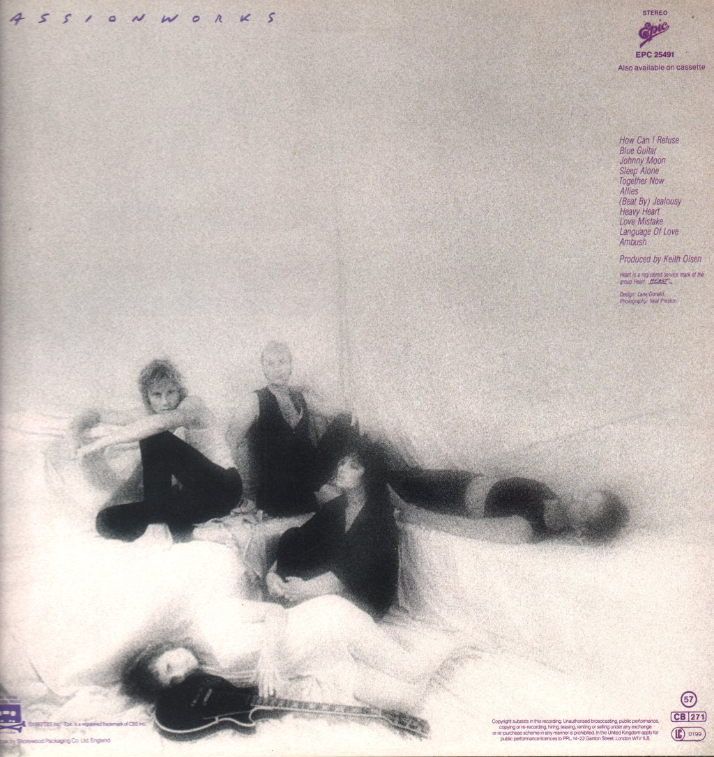 Heart - Passionworks - Lp