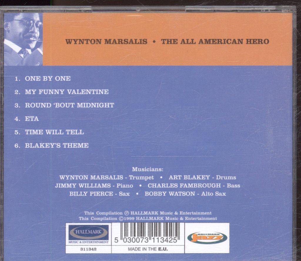 Wynton Marsalis - All American Hero - Cd