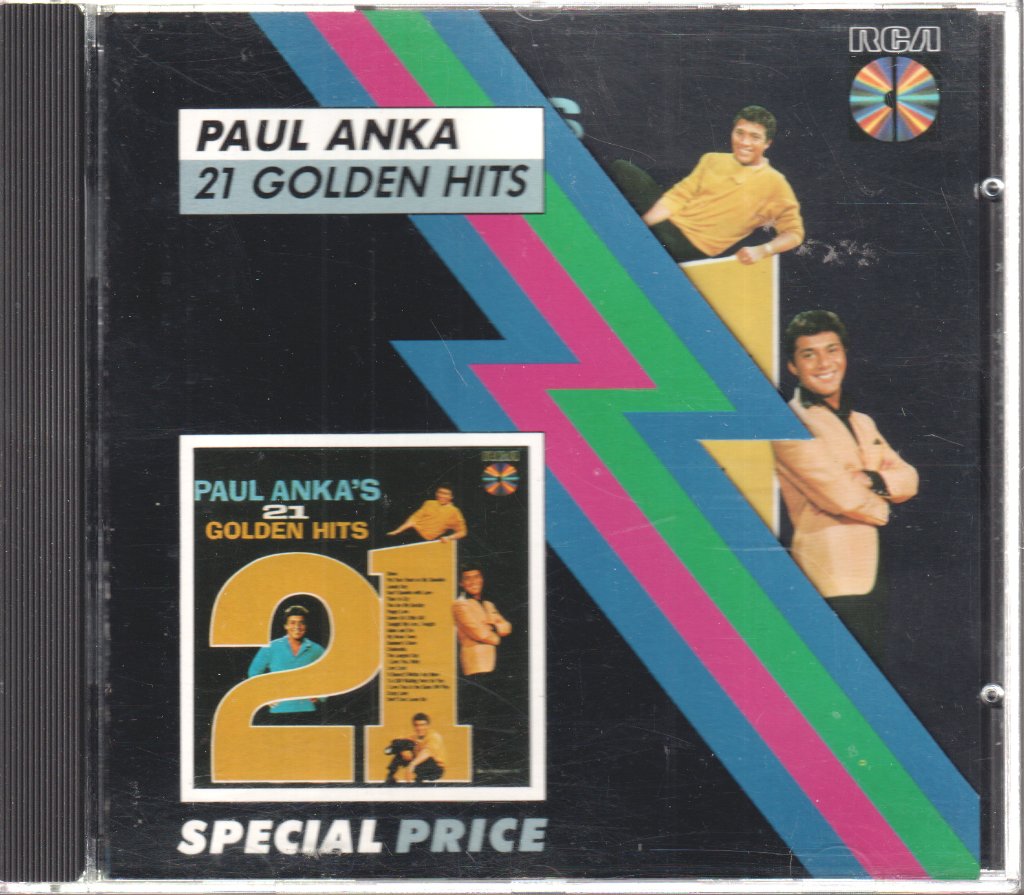 Paul Anka - Paul Anka's 21 Golden Hits - Cd