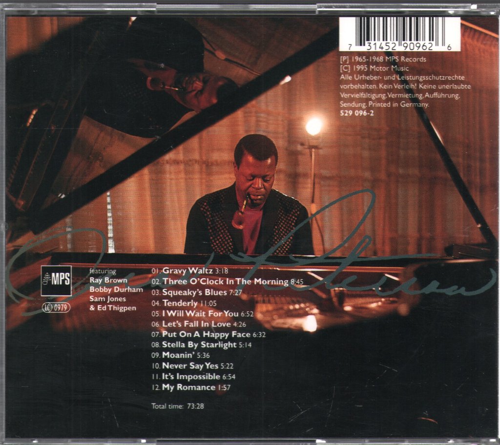 Oscar Peterson - Lost Tapes - Cd