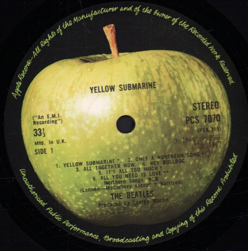 Beatles - Yellow Submarine - Lp