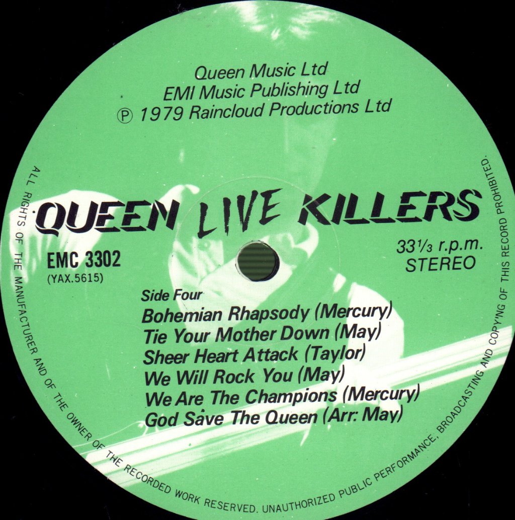 Queen - Live Killers - Double Lp