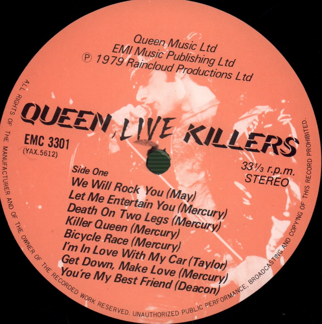 Queen - Live Killers - Double Lp