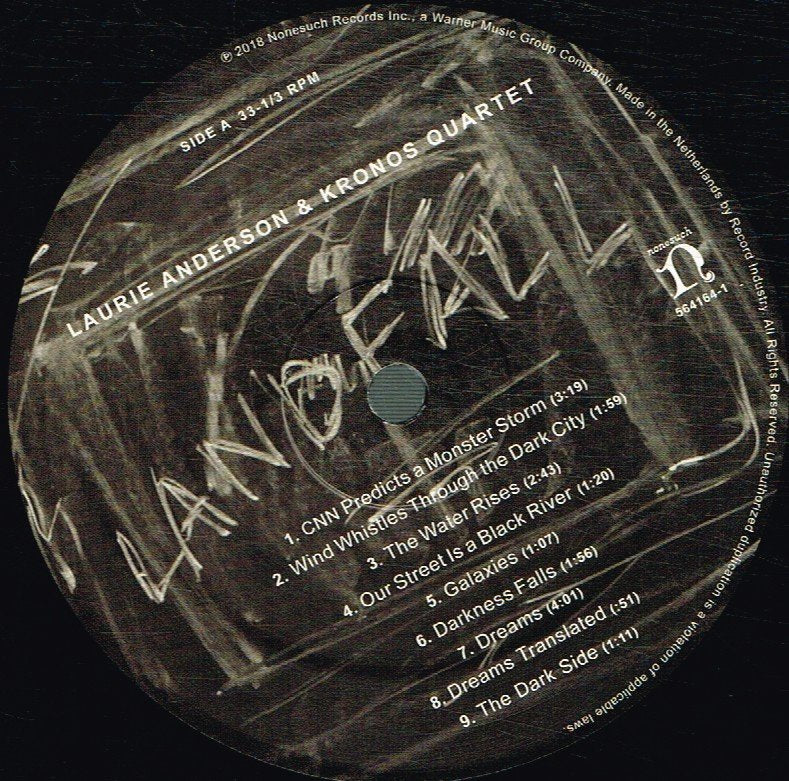 Laurie Anderson And Kronos Quartet - Landfall - Double Lp