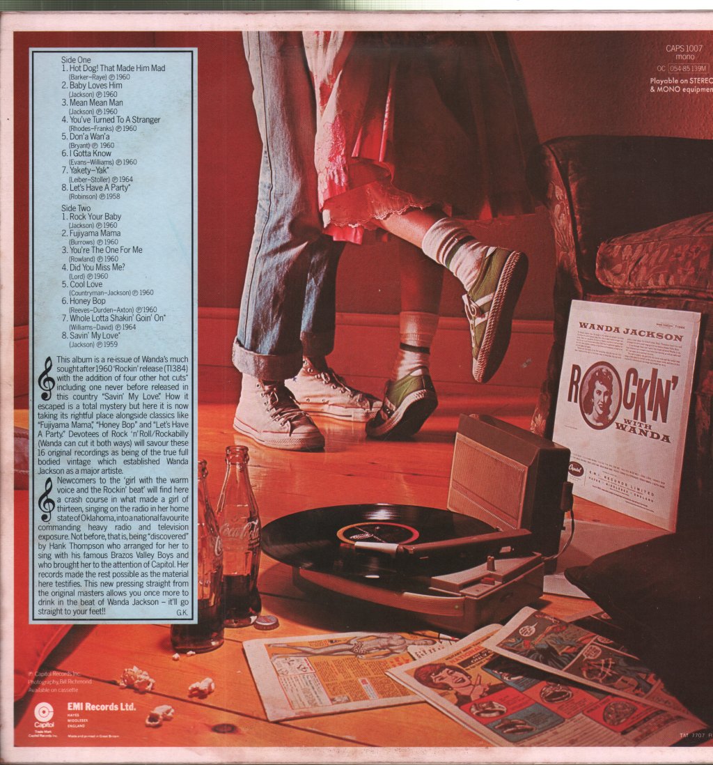 Wanda Jackson - Rockin' With Wanda - Lp