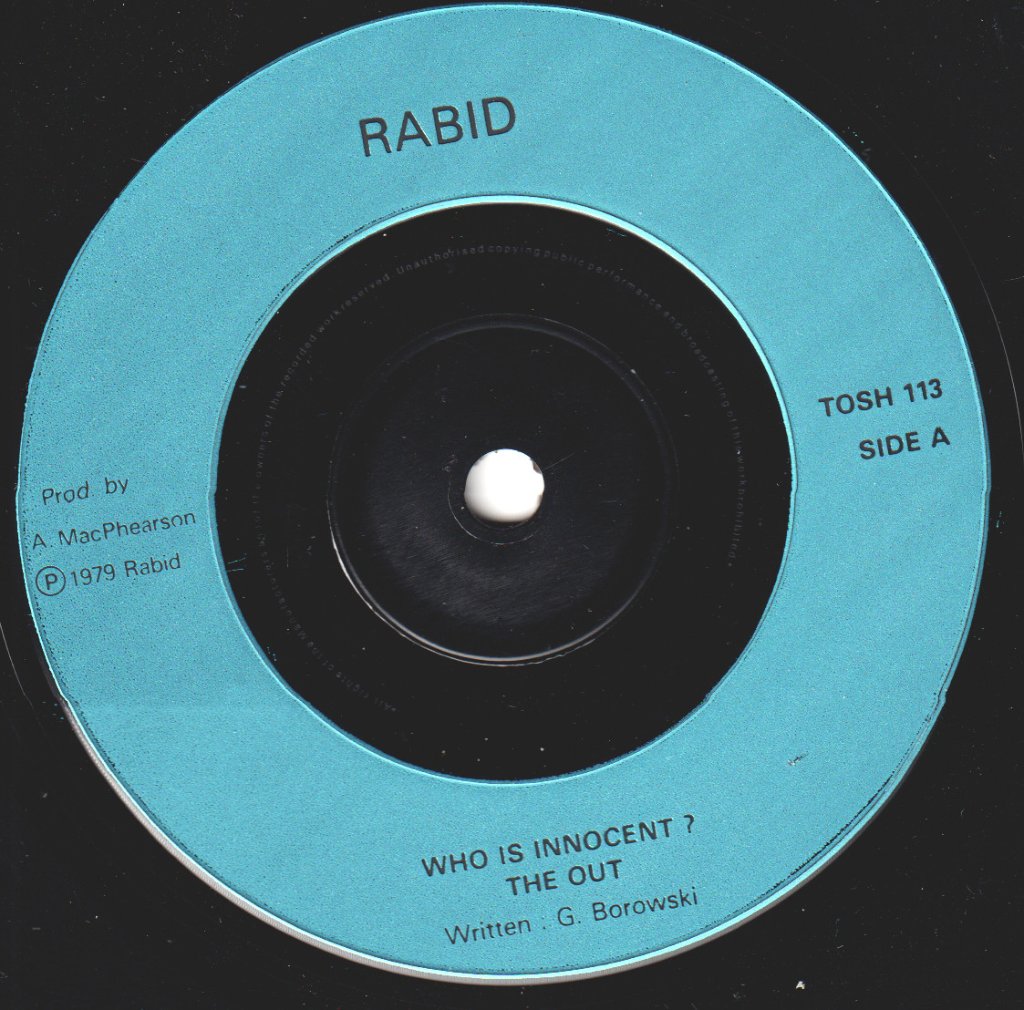 Out (70'S Group) - Who Is Innocent - 7 Inch