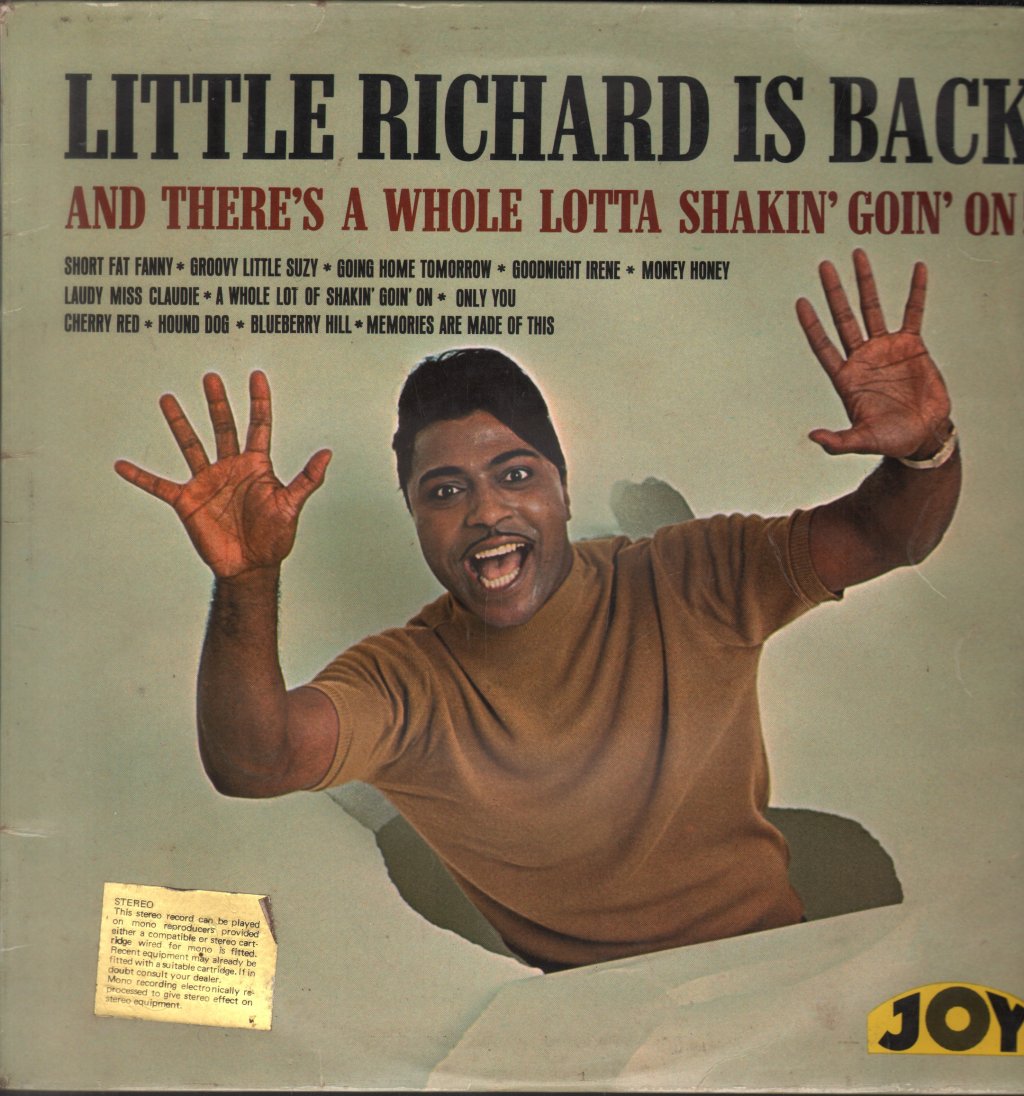 Little Richard - Little Richard Is Back - Lp