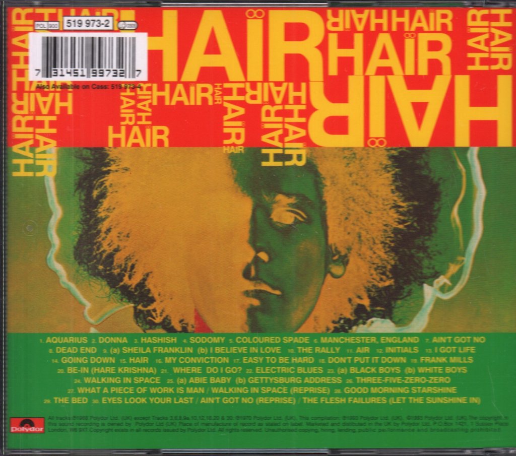 Various Artists - Hair - Cd