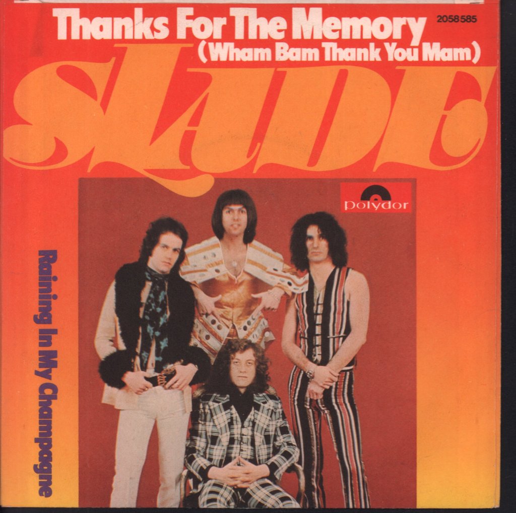 Slade - Thanks For The Memory - 7 Inch